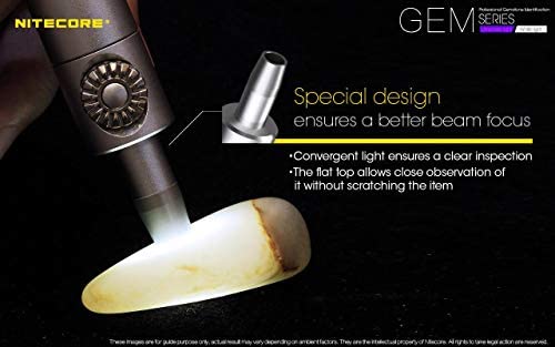 Nitecore GEM8 Gemstone Identification Flashlight