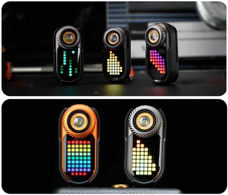LOOP GEAR LOOPDOT Display EDC Flashlight with Magnetic DotClip