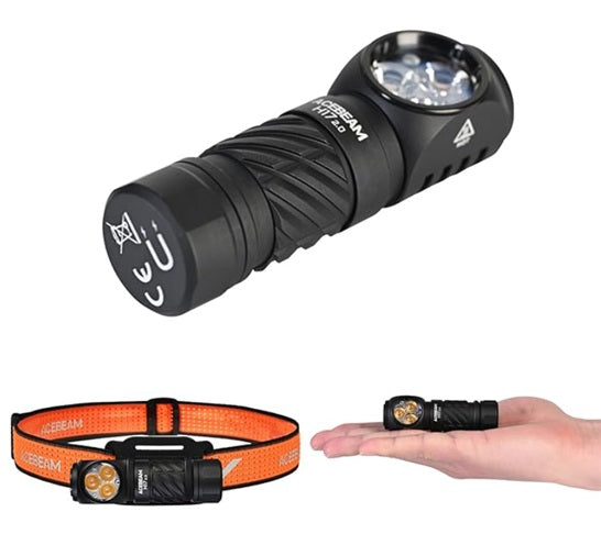 Acebeam H17 2.0 Multi-light Source Headlamp 2000 Lumens - CRI 90+