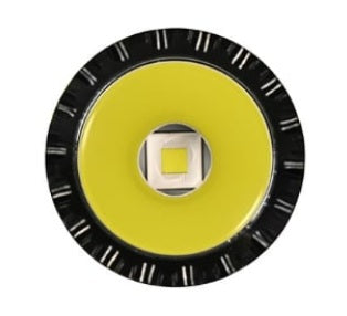 Acebeam T37 Rotary Magnetic Switch Tactical Flashlight with smooth reflector.