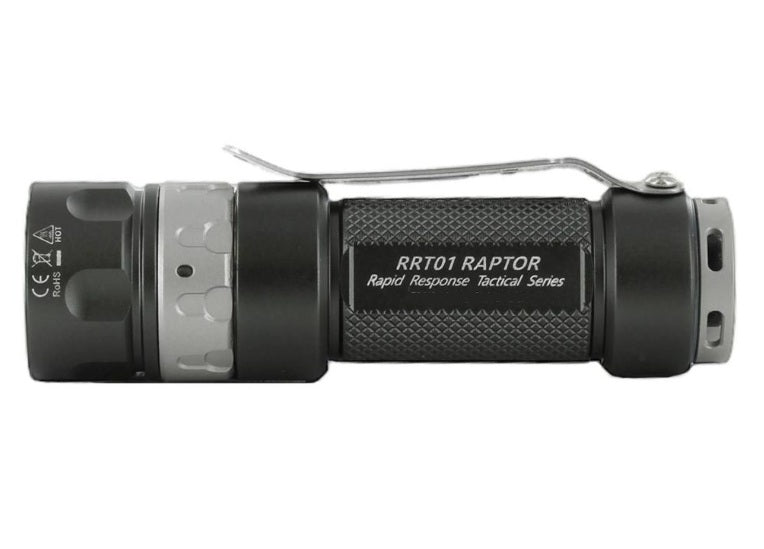 JETBeam RRT01 Raptor Stepless Dimming Rapid Response Flashlight