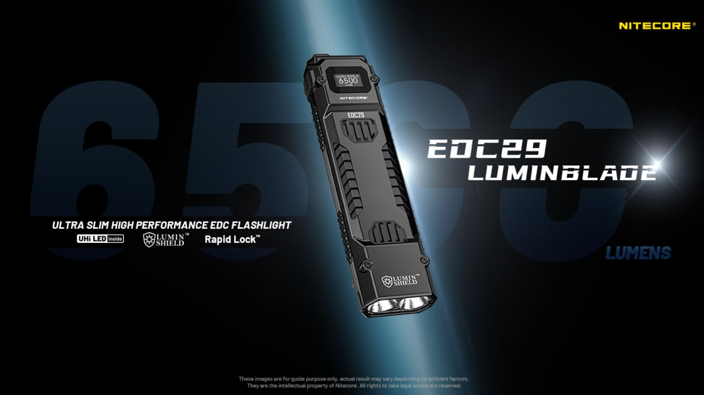 NITECORE EDC29 Luminblade Ultra Slim EDC Flashlight