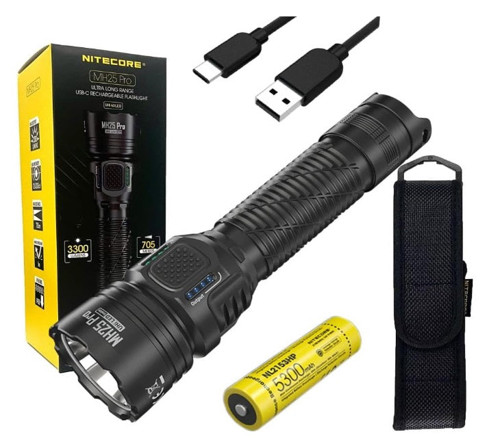 best rechargeable led flashlight canada NITECORE MH25 Pro Ultra Long Range USB-C 9
