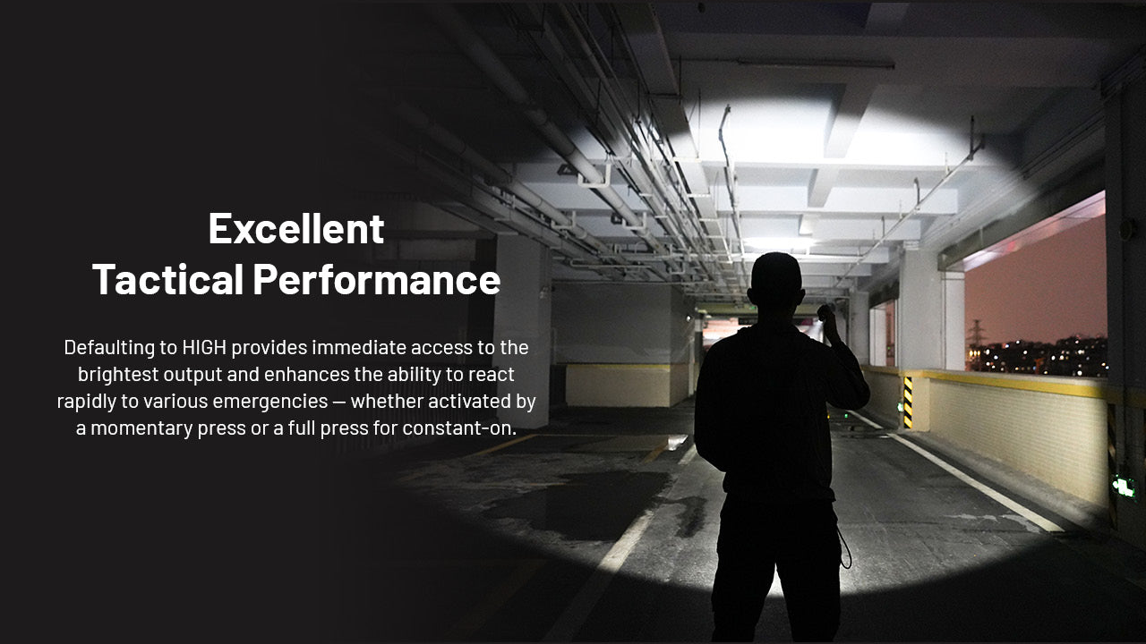 Nitecore MT2C Pro High Output Compact Tactical Flashlight with excellent tactical performance.