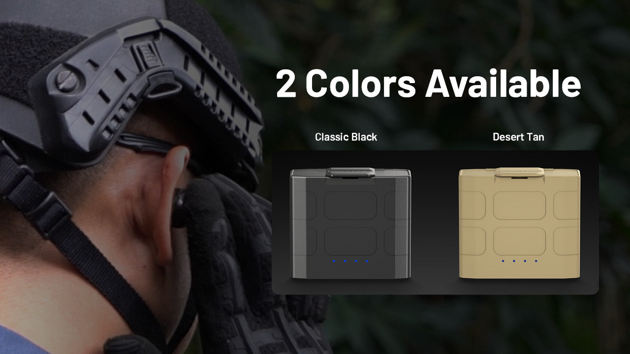 Nitecore Ne20 Bluetooth Electronic Hearing Protection Earbuds has 2 colours available.