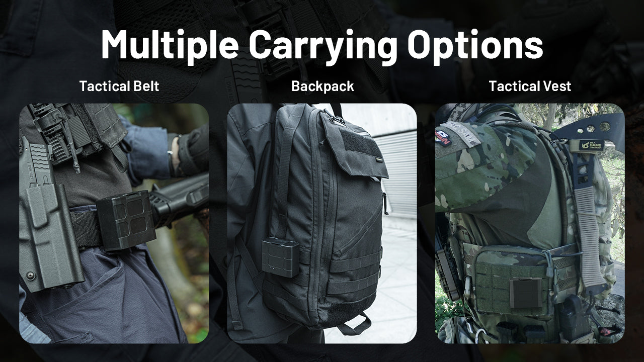 Nitecore Ne20 Bluetooth Electronic Hearing Protection Earbuds for multiple carrying options.