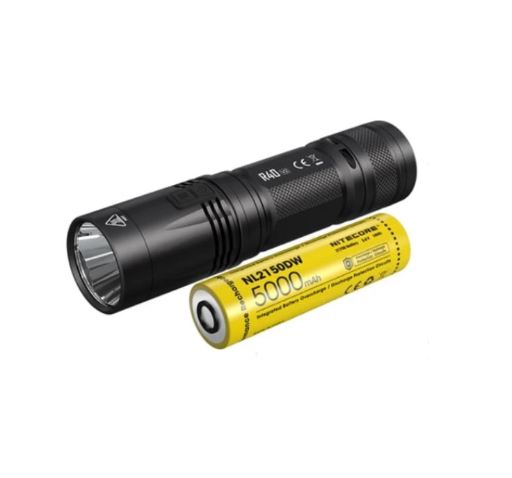 Nitecore R40 V2 Inductive Wireless Charging Flashlight