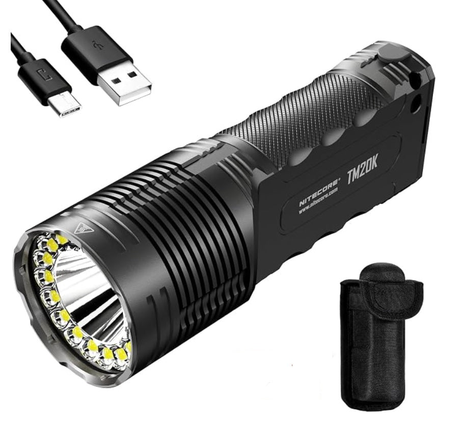 NITECORE TM20K Ultra High Performance Tactical Searchlight Emits 20,000 lumens