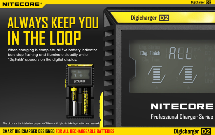 Nitecore D2 Digicharger