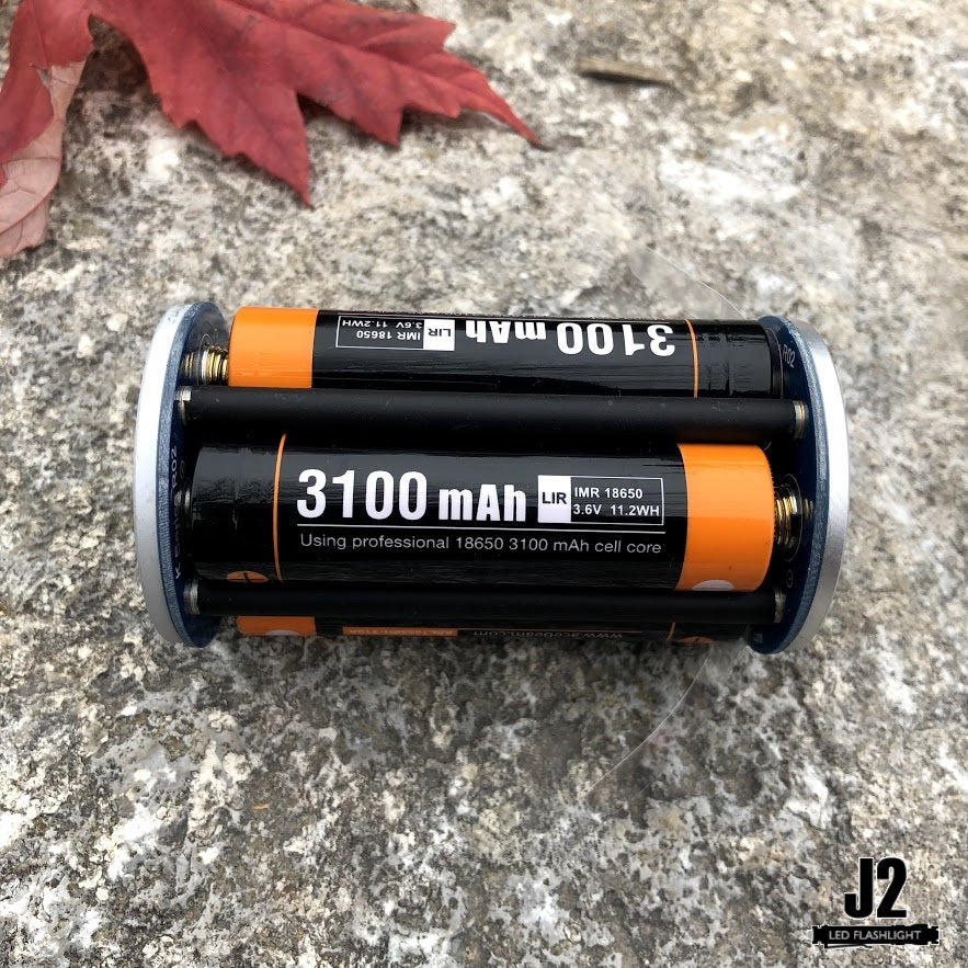 Acebeam K70 Search and Rescue Light with 4 x Acebeam 3100 mAh lithium batteries