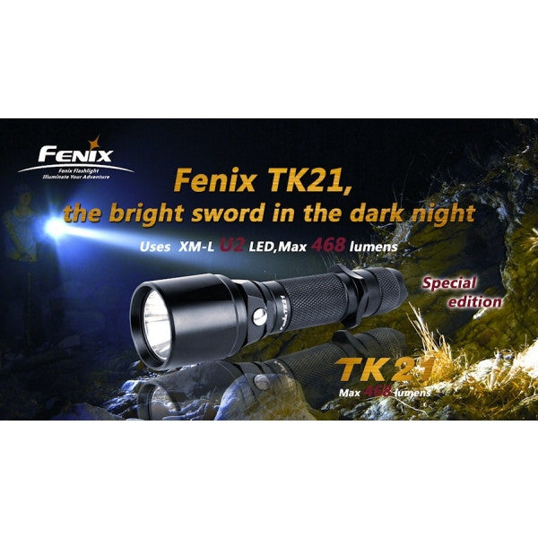 Fenix TK21 Tactical LED Flashlight & Accessories