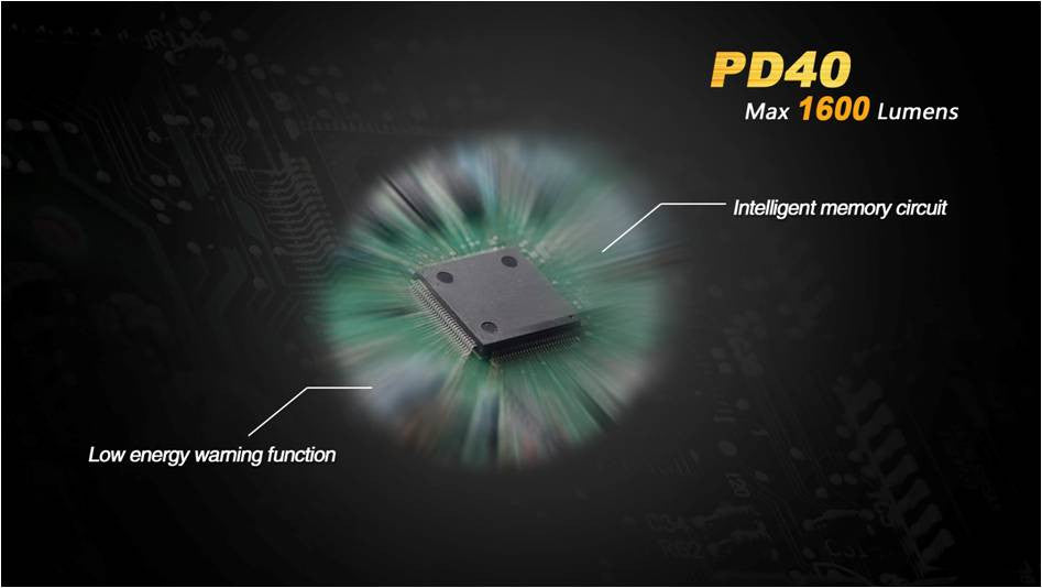 Fenix PD40 LED Flashlight