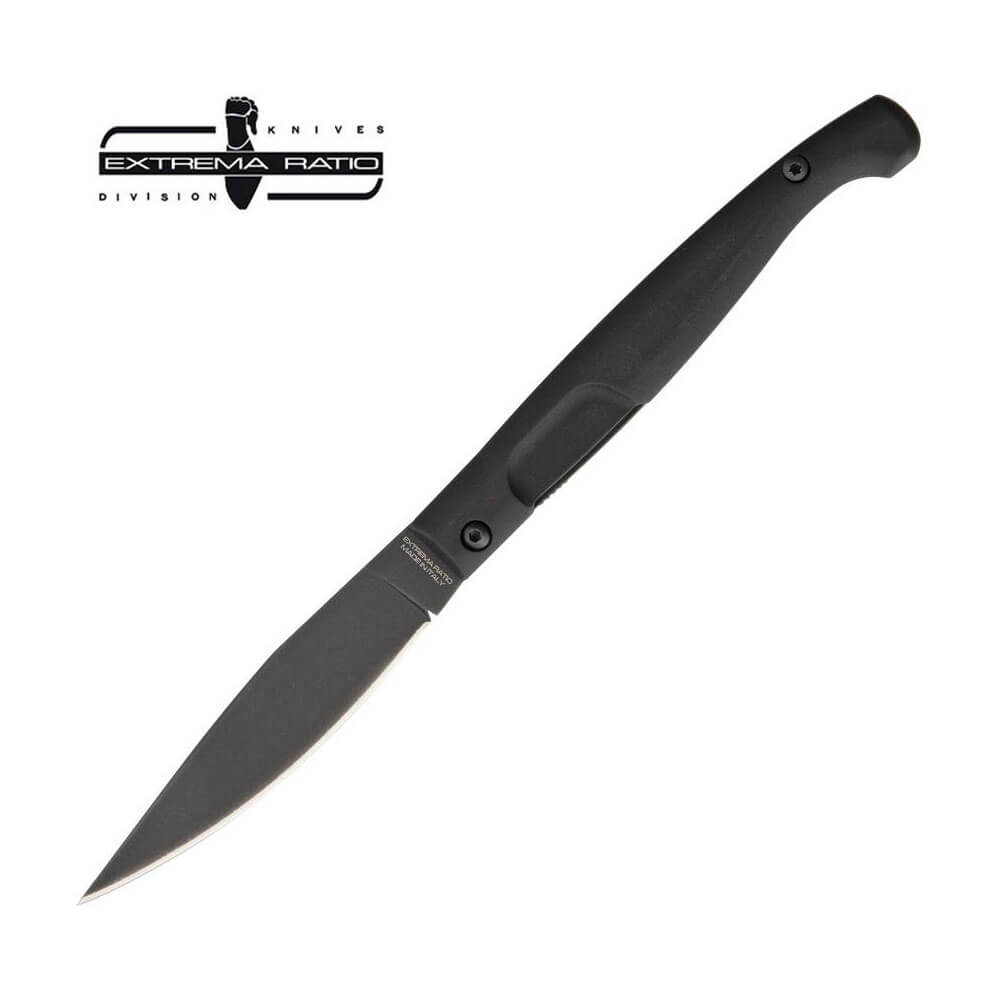 Extrema Ratio Resolza S Black 3.11" N690 Folding Knife EX0362BLK