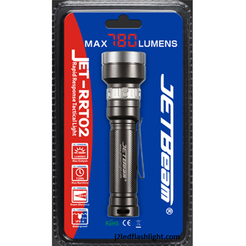 JETbeam RRT02 780 Lumen LED Flashlight