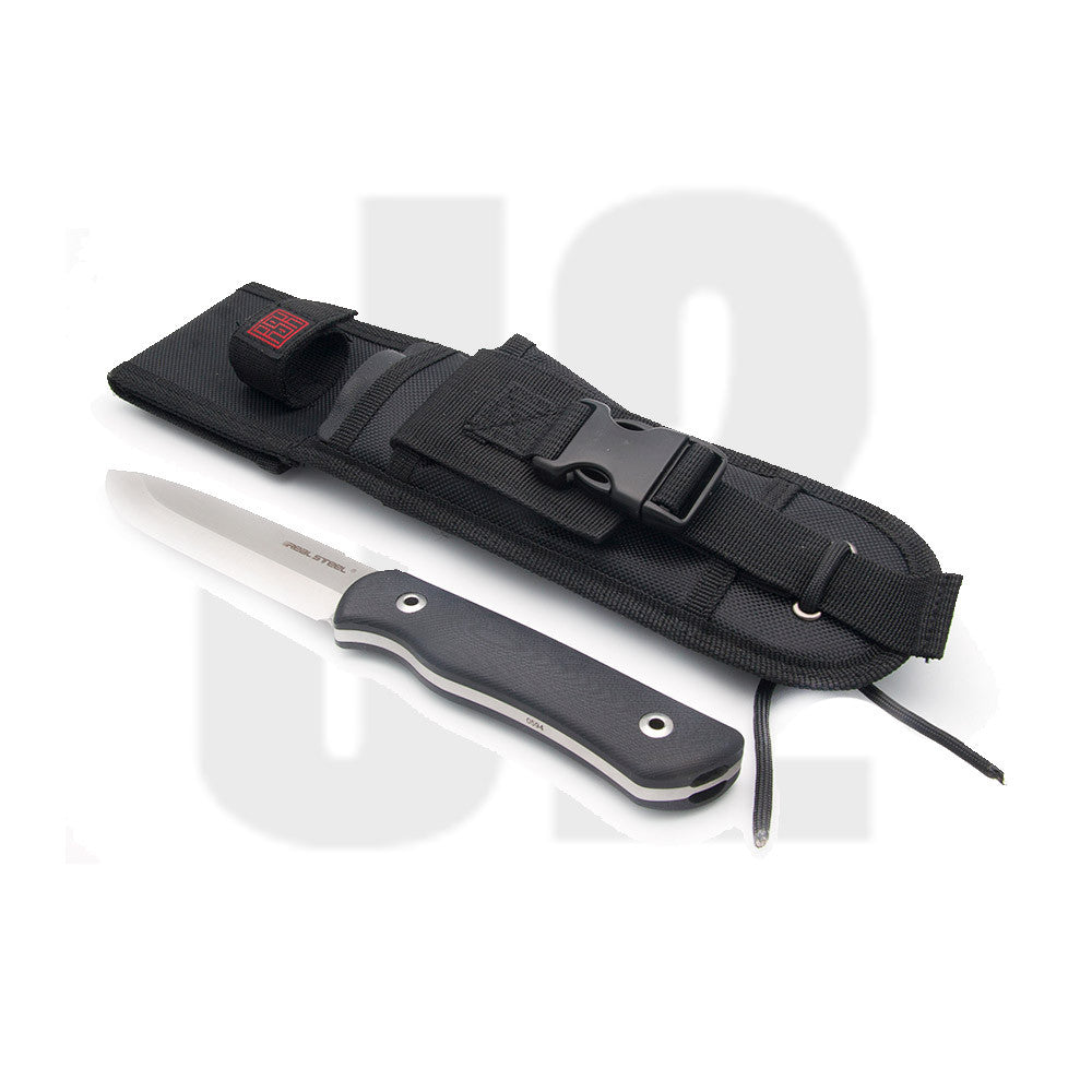 Real Steel Bushcraft Plus Scandi RS3718 knife.