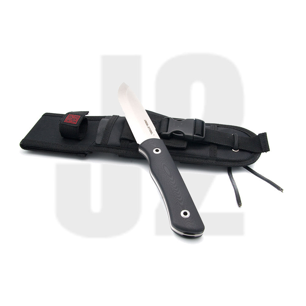 Real Steel Bushcraft Plus Scandi RS3718 knife.