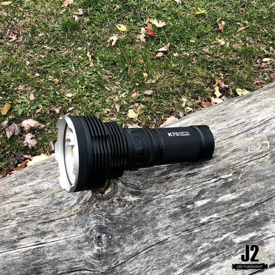 Acebeam K70 Search and Rescue Light with 4 x Acebeam 3100 mAh lithium batteries