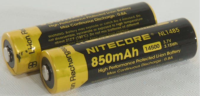 Nitecore 14500 Li-ion Battery 850 mah NL1485