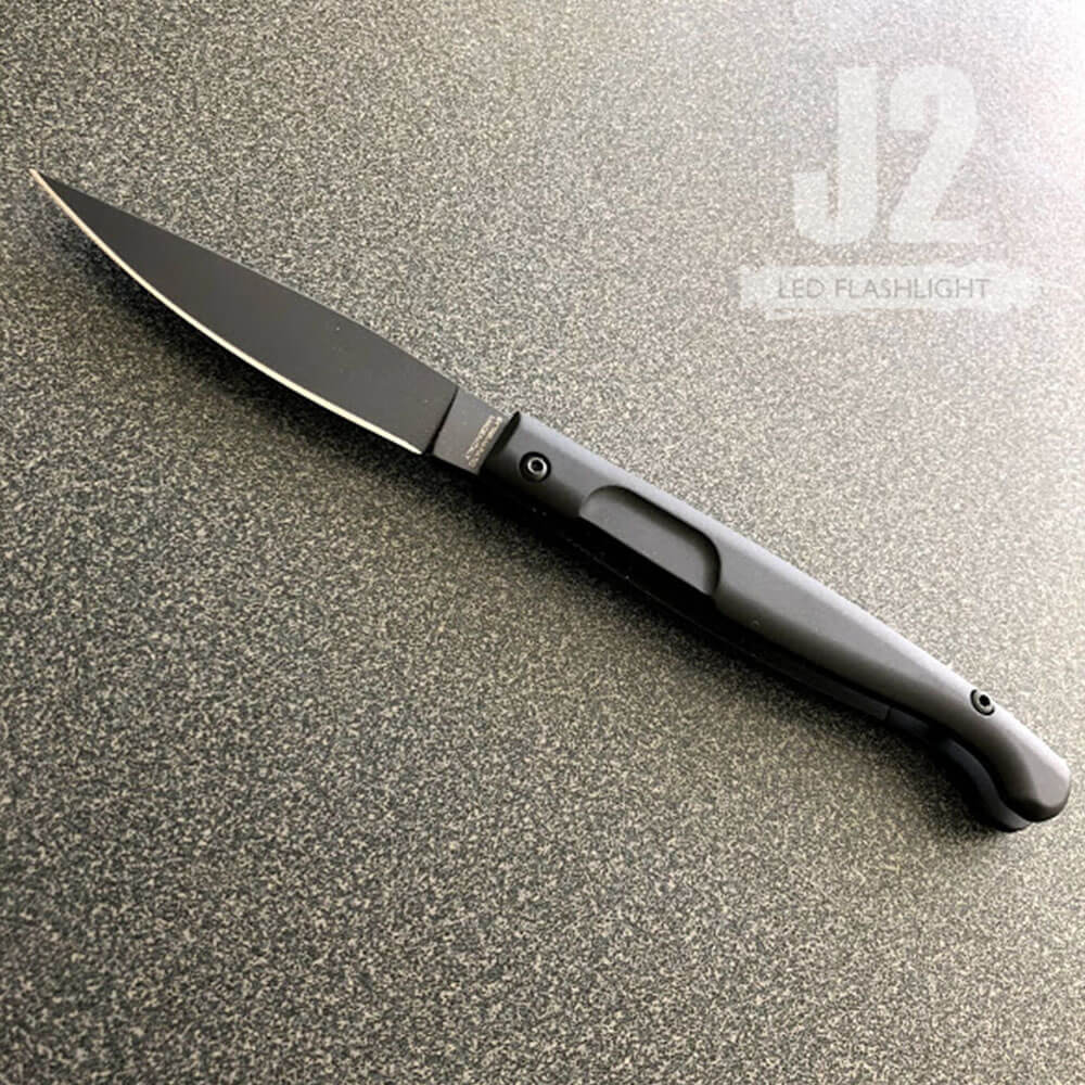 Extrema Ratio Resolza S Black 3.11" N690 Folding Knife EX0362BLK