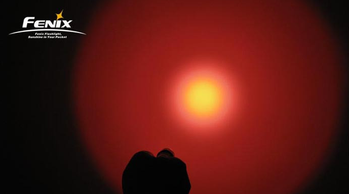 Fenix Red Filter Adapter for PD, LD Series (AD301-R)