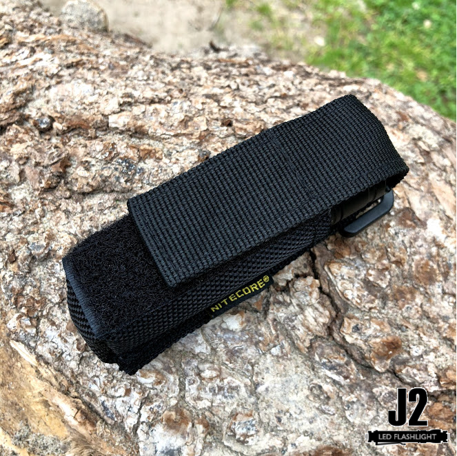 Nitecore P05 460 Lumen Compact LED Self-Defense Flashlight with instant strobe access.