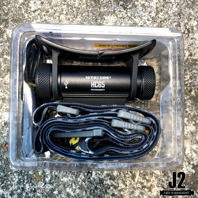 NITECORE HC65 1000 Lumen White / Red / High CRI USB headlamp