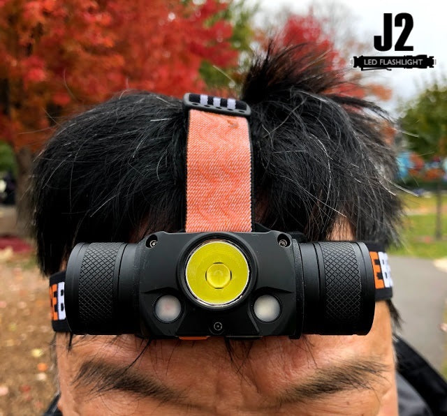 Acebeam Headlight H30 R & G Rechargeable Headlamp - CREE XHP70.2 LED - 4000 Lumens - Uses 1 x 21700 (included) 6500 K or 5000K Duplicate