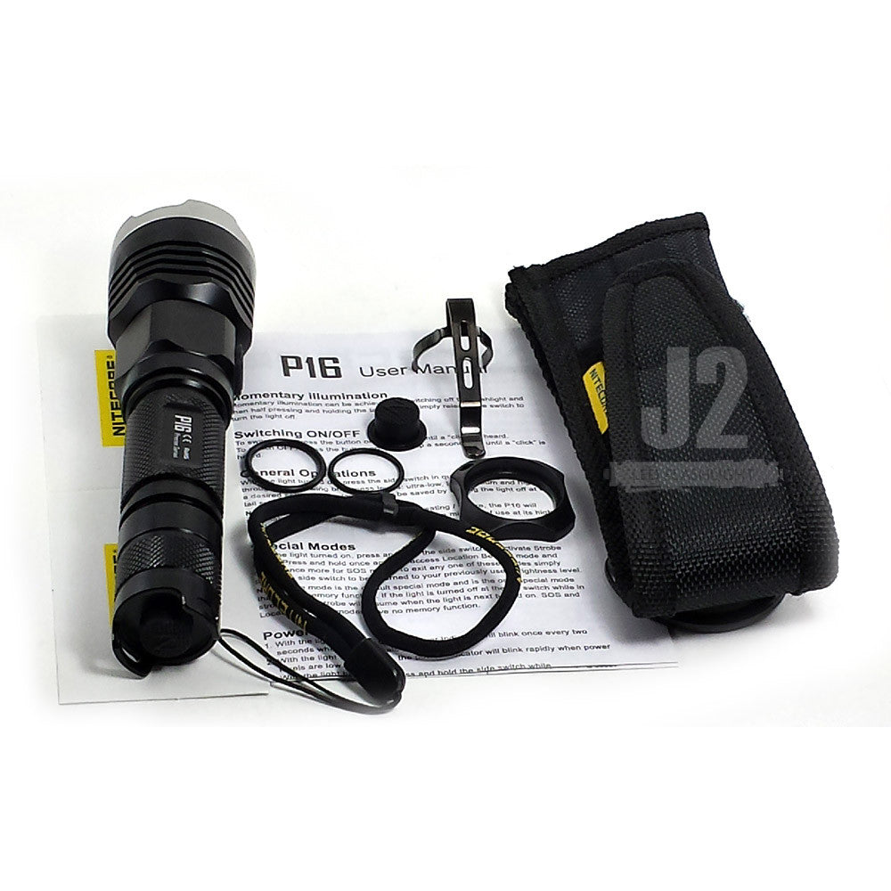 Nitecore P16 + Nitecore NL1826R USB lithium Battery $99.99 + Taxes at the Danforth location