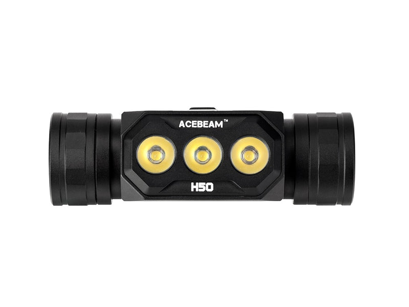 Acebeam Headlamp H50 2000 lumens Rechargeable Headlamp with three LED options