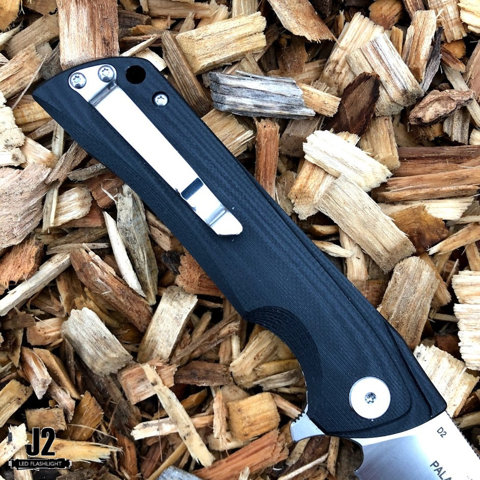 Bestech Knives Paladin D2/ stone Wash + Satin