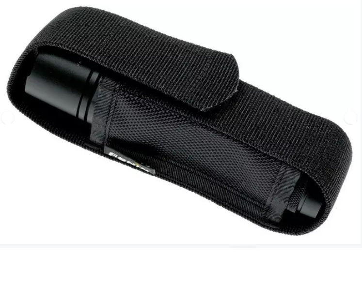 Neutral White LED Flashlight with holster.