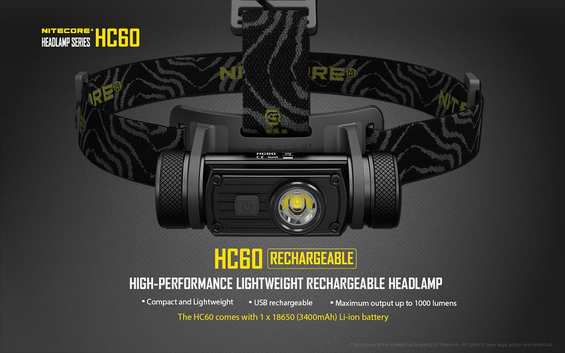 Nitecore HC60 Headlamp