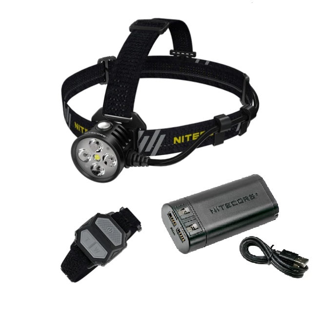 Nitecore HU60 Headlamp with Nitecore NPB2 Power Bank