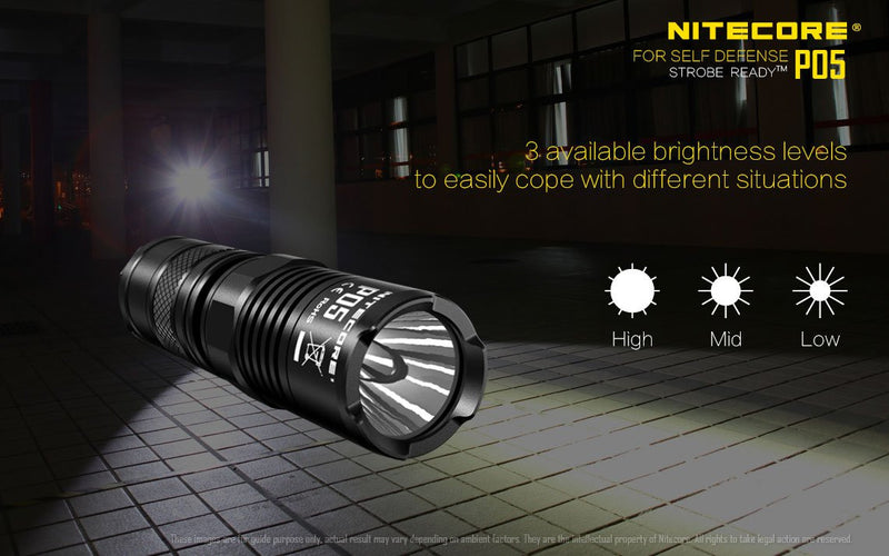 Nitecore P05 LED Flashlight