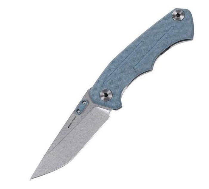 Real Steel RS7442 Crusader Framelock Light Gray Knife
