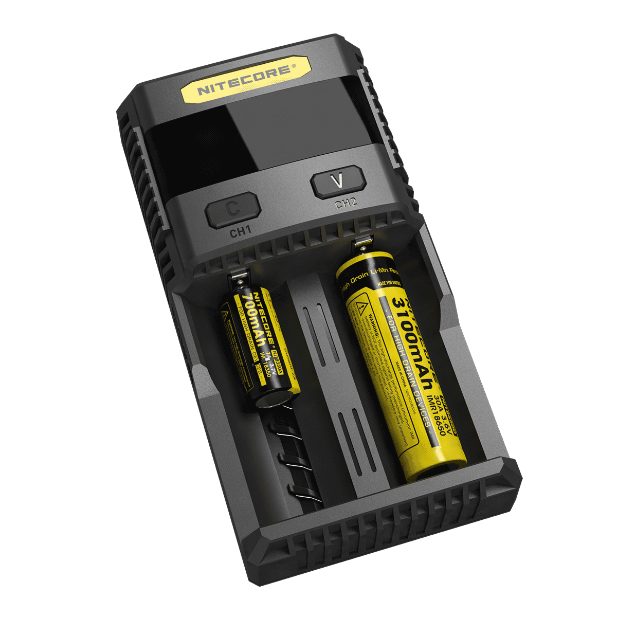 NITECORE Q6 Six Slot Universal Li-ion & IMR Battery Charger 2A Mains Charger