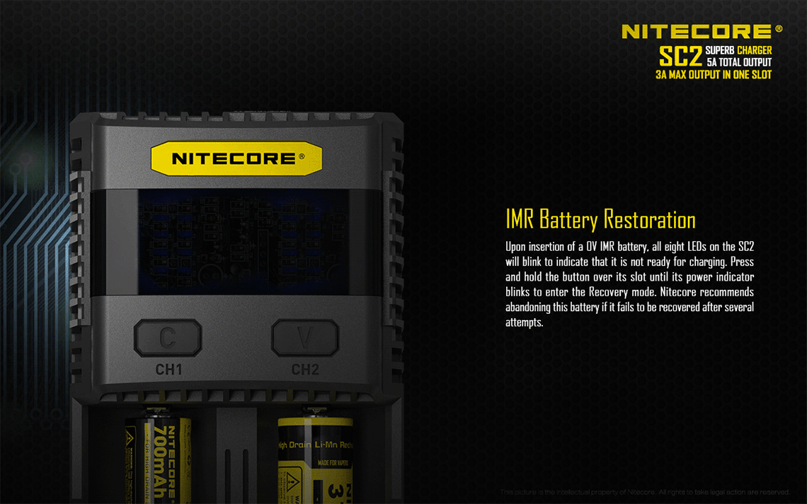 Nitecore SC2 Charger