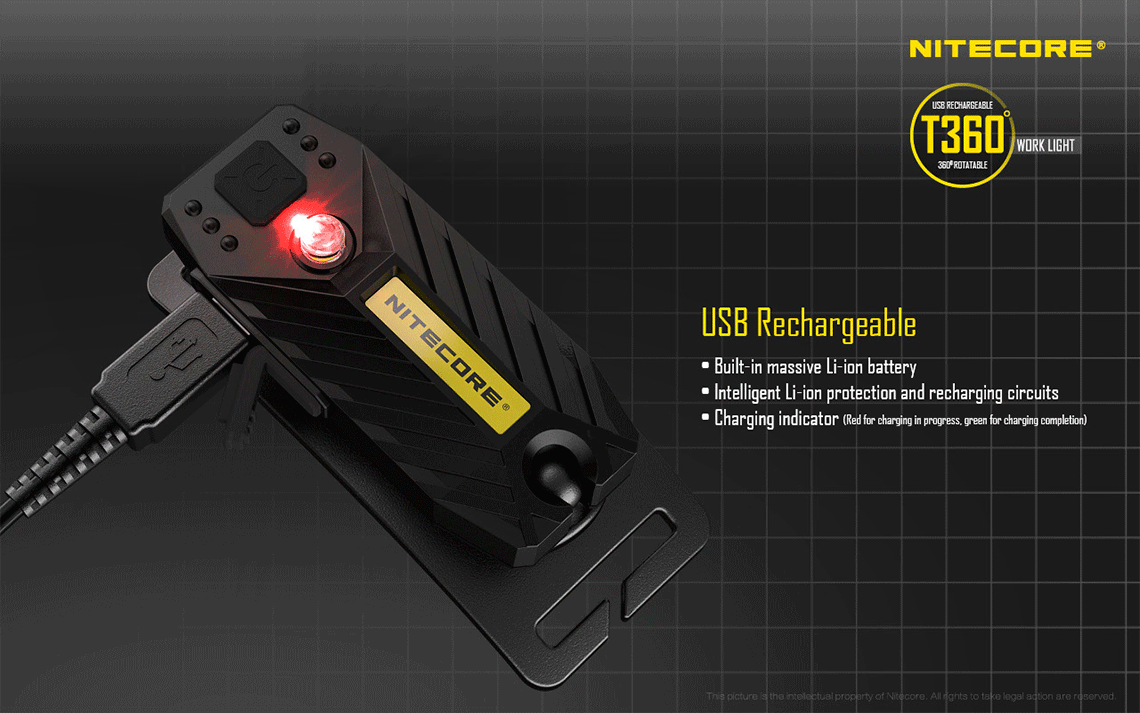 Nitecore T360 Rechargeable Headlamp