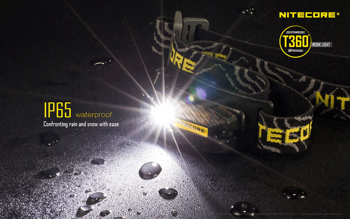Nitecore T360 Rechargeable Headlamp