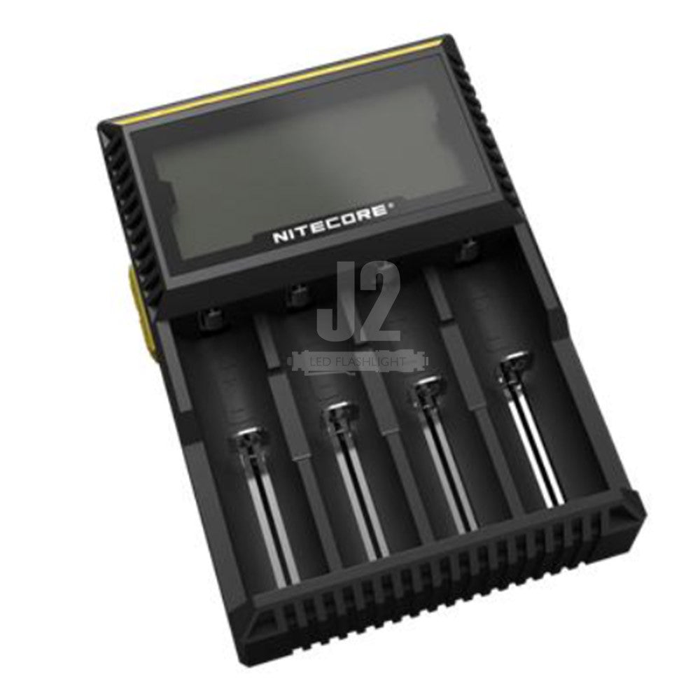 Nitecore D4 Digicharger + car adapter