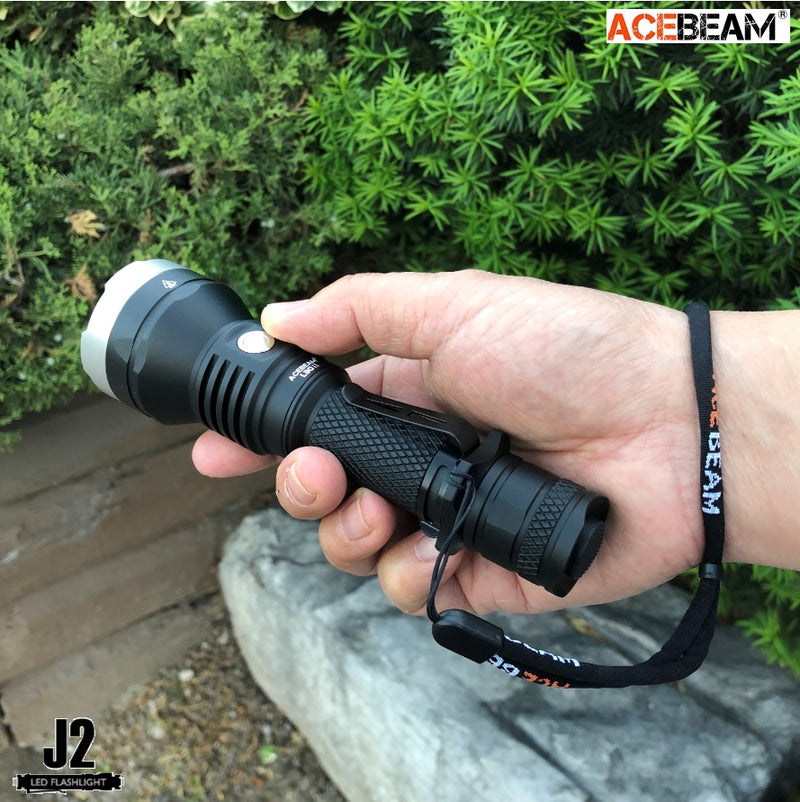 Acebeam L30 II Tactical led flashlight - 5000 K or 6000 K with 4000 lumens.   Better run time than the first version.