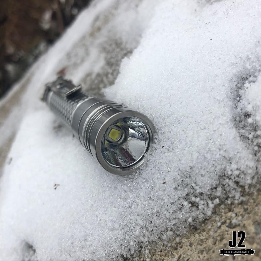 Eagletac D3A Titanium pocket led flashlight