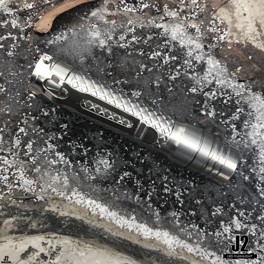 Eagletac D3A Titanium pocket led flashlight