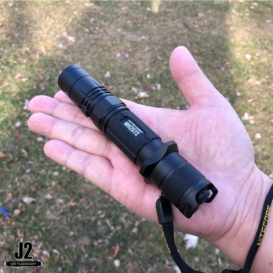 Nitecore MH12GTS Ultra Compact Dual Fuel Search Light with 1800 lumens long throw