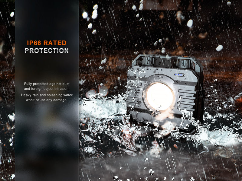 Fenix CL28R Multifunction Outdoor Lantern with IP66 Rated protection.
