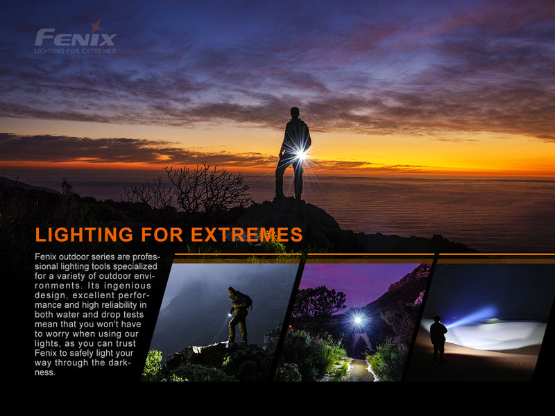 Fenix LD22 V2.0 800 lumens Multipurpose Outdoor Flashlight.