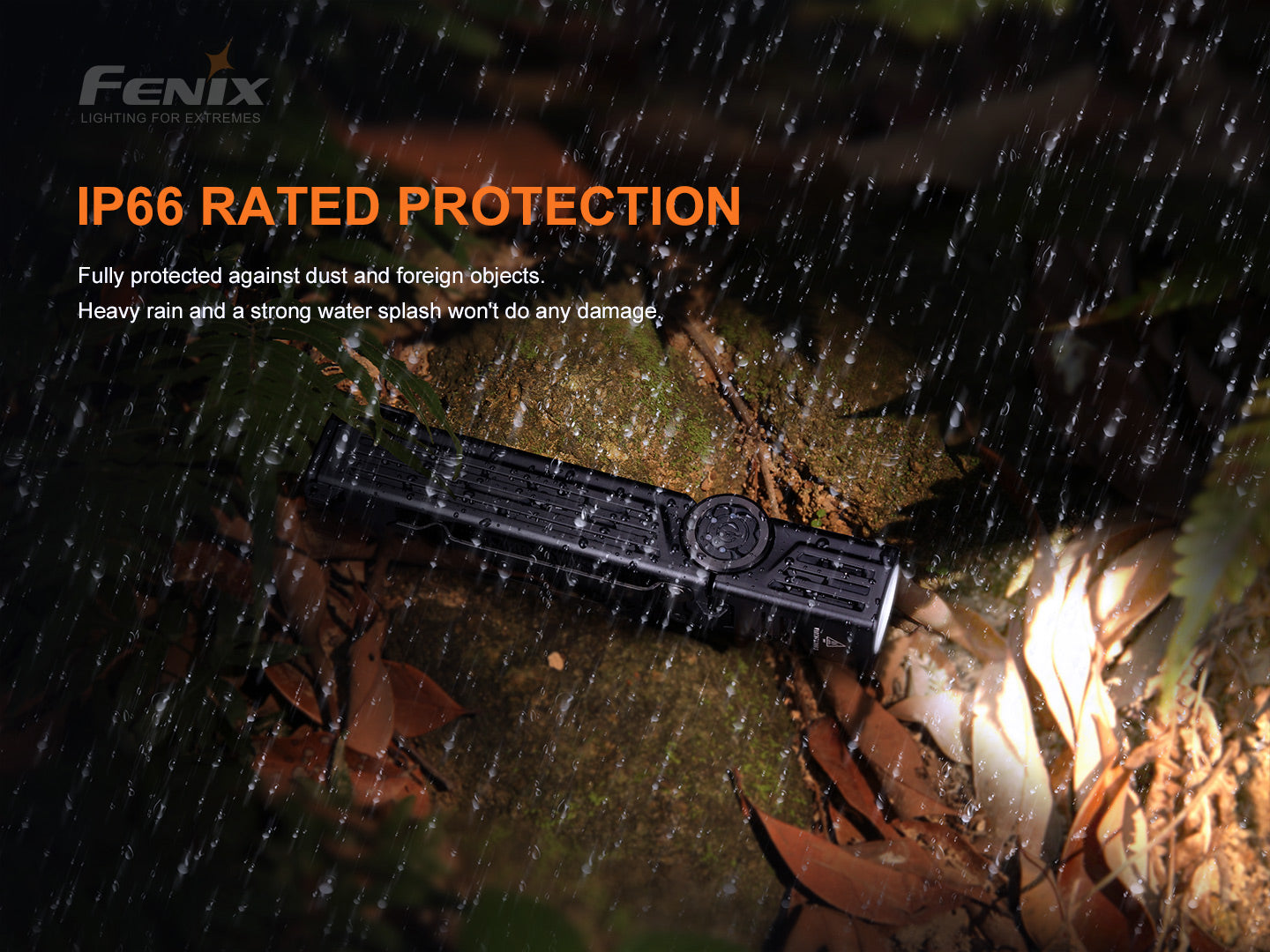 Fenix WT25R Adjustable Head and Magnetic Base Work with IP66 Rated Protection.