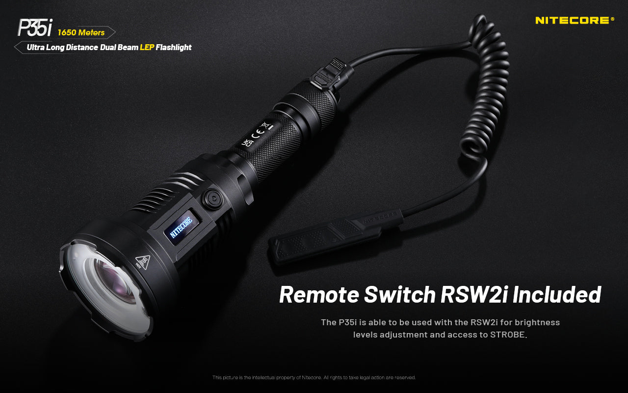 Nitecore P35i Ultra Long Distance Dual Beam LEP