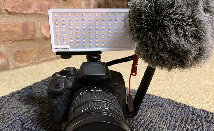 Nitecore SCL10 2 in 1 Smart Camera Light & Power Bank