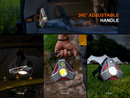 Fenix CP50R Multifunction Vehicle camping Lantern with 360 degrees adjustable handle.